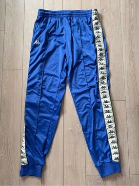 Kappa Track Pants Joggers Blue Size XL